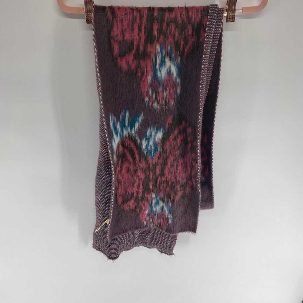 matilda jane floral knit scarf one size